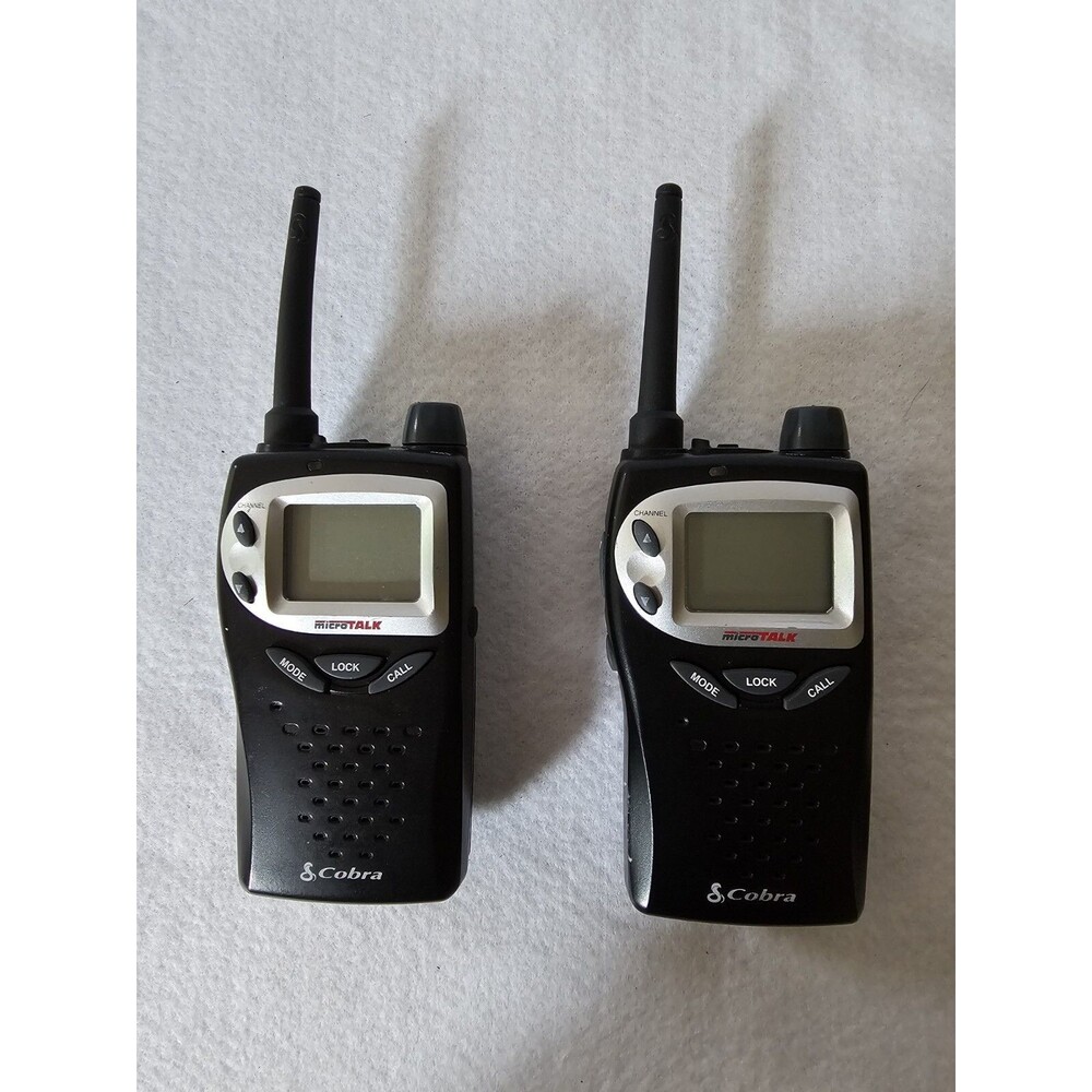 Cobra microTALK PR 900 DX Two Way Radio walkie-talkies *Set of 2*  Tested!!